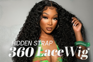 HIDDEN STRAP 360 Lace Wig: Redefining Seamless Comfort & Secure Wear